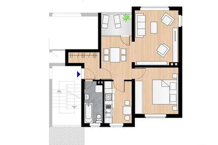 Wohnung zum Mieten in Duisburg 435,00 € 58 m²