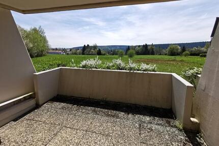 Exklusive 2 Zimmer EG Wohnung mit Balkon und EBK in Freudenstadt