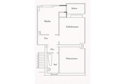 2 Zimmer Wohnung mit Balkon - 680,00&nbsp;EUR Kaltmiete, ca.&nbsp; 62,00&nbsp;m&sup2; in Oberhausen (PLZ: 46045)