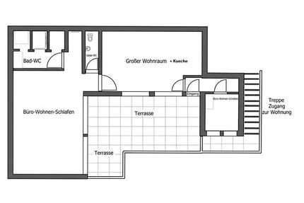 3 Zimmer Wohnung in ruhiger Lage - Oberzent