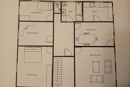 Helle 5 Zimmer OG-Wohnung in Herbertingen-Marbach