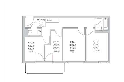 WG-Zimmer in Berlin 720,00 € 12 m²