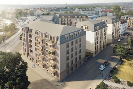Komfortabel & praktisch: 2-Zimmer-Wohnung mit Terrasse und EBK - Dresden Cotta