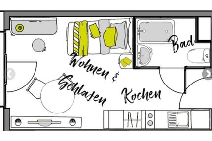 Moderne Wohnung im „iLive Essen“ – Perfekt für Studenten