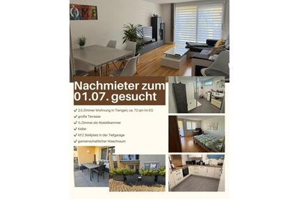 2,5 Zimmer Wohnung Tiengen ca. 72 qm ab 01.07. - Waldshut-Tiengen