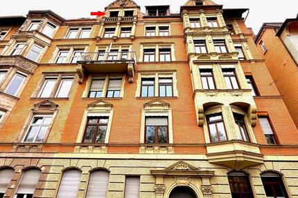 Stilvolle 2 Zimmer Mietwohnung (5.OG) in Stuttgart- West