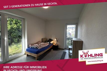 Ideal für Studenten: Gemütliches Zimmer in 3er WG |EG |Uni & Innenstadt nah! - Vechta