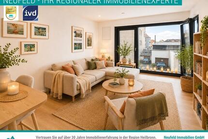 Trauhafte 2-Zimmer Wohnung mit toller Loggia zu vermieten! - Heilbronn Kernstadt