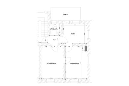 2 Zimmer Wohnung mit Balkon in Kuchen – ab 01.05. zu vermieten