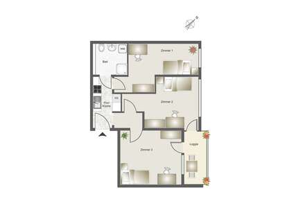 WG-Zimmer in München 750,00 € 11 m²