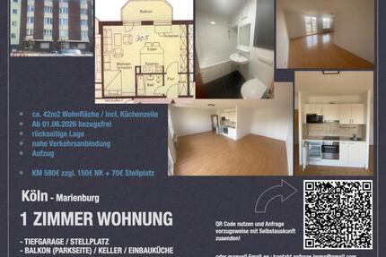Köln Marienburg 1 Zimmer Wohnung - Plettenberg