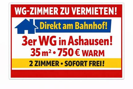 3 er WG in Ashausen am Bahnhof 2 Zimmer das alles privat - Winsen (Luhe)