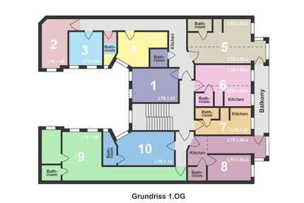 WG-Zimmer in Berlin 650,00 € 10 m²