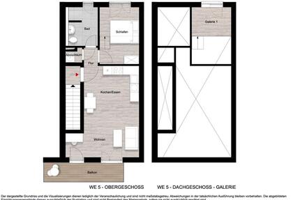 Neubau 2Zimmer OG Erstbezug EBK Balkon schnell in Lübeck & HH - Lasbek