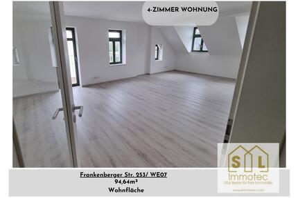 +++Neuwertige 4 Zimmer -DG (WE07) mit Balkon gehobene Ausstattung+++ - Chemnitz Ebersdorf