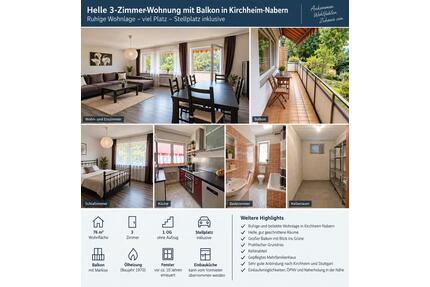 Wunderschöne 2,5 Zimmer Wohnung Kirchheim Teck Nabern - Kirchheim unter Teck