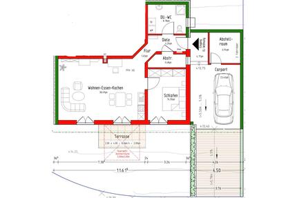 Erstbezug: Luxuriöse 2,5 Zimmer Einliegerwohnung - Hüttlingen