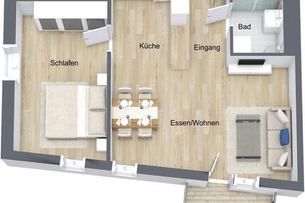 Moderne 2 Zimmer Wohnung in ruhiger Lage - Konstanz Konstanz-Fürstenberg