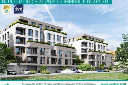 Moderne, naturgelegene 2-Zimmer Wohnung mit eigenem Gartenanteil wartet auf Sie! - Oedheim