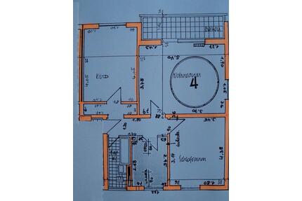 Helle renovierte moderne 3Zimmer Wohnung Balkon und Stellplatz - Feuchtwangen