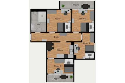 WG-Zimmer in München 810,00 € 15 m²