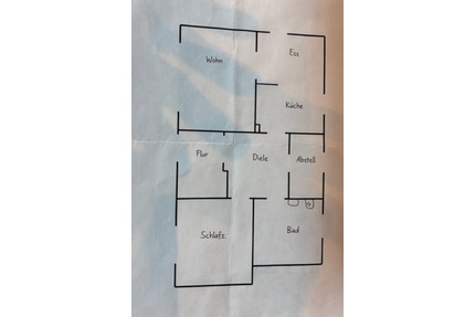 Helle 2-Zimmer Wohnung in ländlicher Lage in Wuppertal-Beyenburg