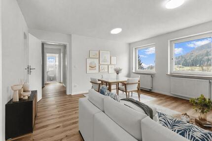 Sanierte 4 Zimmer Maisonette für Paare mit oder ohne ein Kind - Albstadt Gemarkung Burgfelden