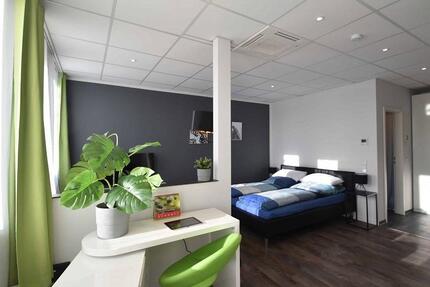 1-Zimmer-Penthouse Apartment für 2 Personen, voll ausgestattet, Niederrad - Frankfurt am Main