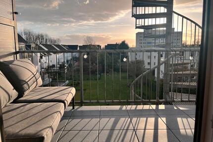 Möbliertes 1 Zimmer Apartment inkl. Balkon + TG-Stellplatz - Düsseldorf Stadtbezirk 7