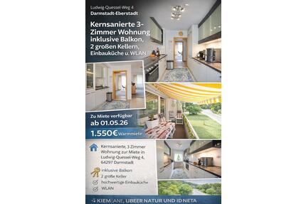 Wohnung zu Vermieten 3 Zimmer 76 Qm - Rüsselsheim am Main