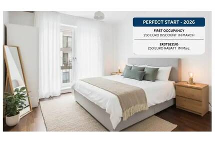 Mietrabatt - Erstbezug: 2-Zimmer Wohnung mit EBK & Balkon, 5 Min. zur U5 - Berlin Kaulsdorf