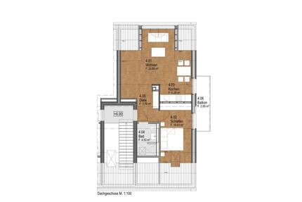 2 Zimmerwohnung Neubau in Münster Erstbezug
