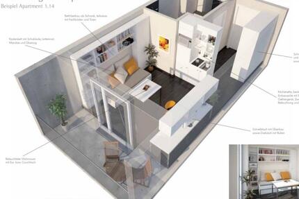 Nachmieterin für möblierte Studentenapartment in Freiburg gesuch - Freiburg im Breisgau Brühl