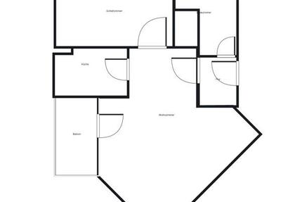 Frisch für Sie saniert – Schöne, helle 2 Zimmer Wohnung! - Weil der Stadt
