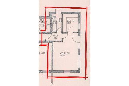 1 Zimmer Wohnung mit EBK + Gartennutzung Nabburg