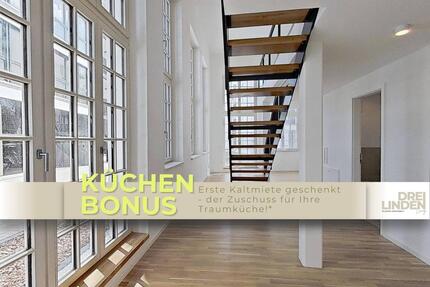 ++ EXKLUSIVER KÜCHENZUSCHUSS: Traumhafte 2-Zimmer-Maisonette-Wohnung mit Terrasse im Wohnquartier DREILINDEN Living ++ - Leipzig Altwest