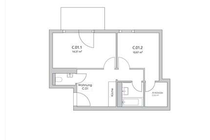 WG-Zimmer in Berlin 790,00 € 14 m²