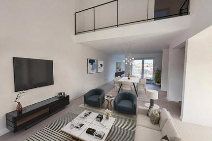 4-Zimmer Maisonette Neubau 2026, 143 m², 2 Bäder, Balkone, Aufzug - Mannheim Rheinau