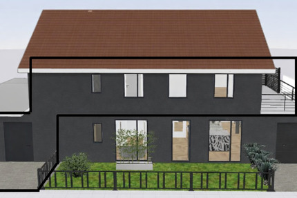 Exklusive 3,5 Zimmer Wohnung mit privatem Hauseingang - Ismaning