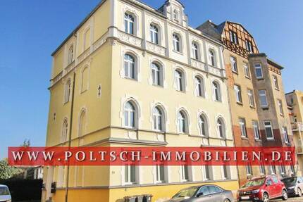 Preiswerte 2-R.-Whg. plus Arbeitszimmer und Balkon, 2.OG in Gera-Untermhaus