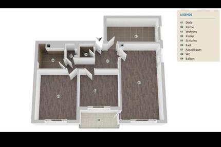 3-Zi-Wohnung in Bretzenheim inkl. EBK, Gäste-WC & Regendusche - Mainz