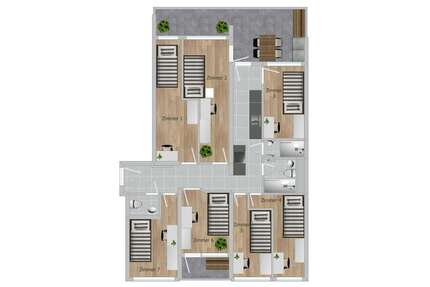 WG-Zimmer in München 725,00 € 11 m²