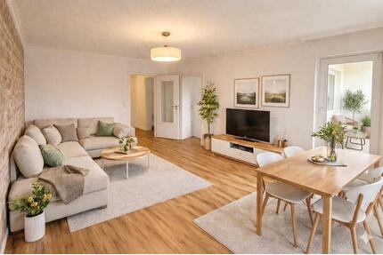 Frisch renoviert & hell – 2-Zimmer mit Südbalkon + EBK in Achim