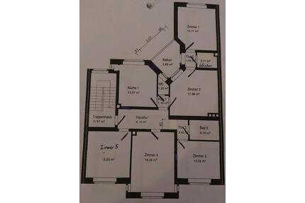 5 Zimmer Wohnung mit Balkon in der 4 OG in der Bülowstr. - Hagen Hagen-Mitte