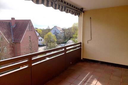 Schöner Wohnen in Pegnitznähe - 2-Zimmer Wohnung mit großem Balkon an der Großweidenmühle - Nürnberg St Johannis