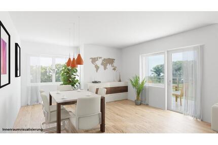 Ruhig wohnen, neu genießen – ansprechende renovierte 2,5 Zimmer mit Sonnenbalkon & Tiefgarage! - Bad Rappenau