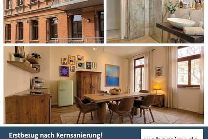 Perfekt für 1-2 Personen: 3 Zimmer zum Erstbezug mit toller Ausstattung - Chemnitz Hilbersdorf