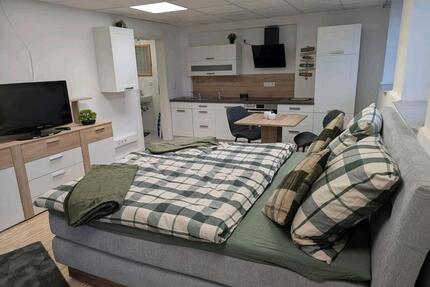 voll möbliertes ein Zimmer Apartment für eine Person zu vermieten - Mainburg
