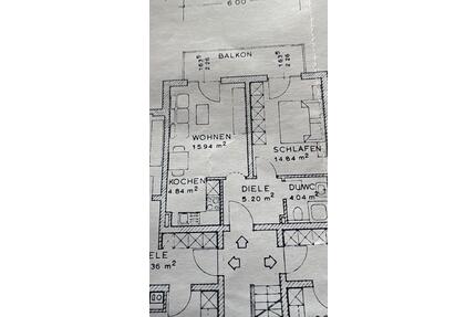 2 Zimmer Wohnung in Ruhstorf - 560,00&nbsp;EUR Kaltmiete, ca.&nbsp; 47,00&nbsp;m&sup2; in Pocking (PLZ: 94060)