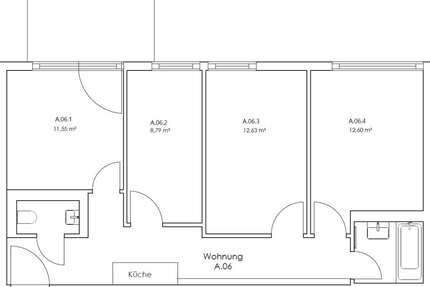 WG-Zimmer in Berlin 670,00 € 12 m²